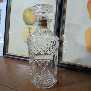 Vintage Drambuie Lead Crystal Decanter 1980's